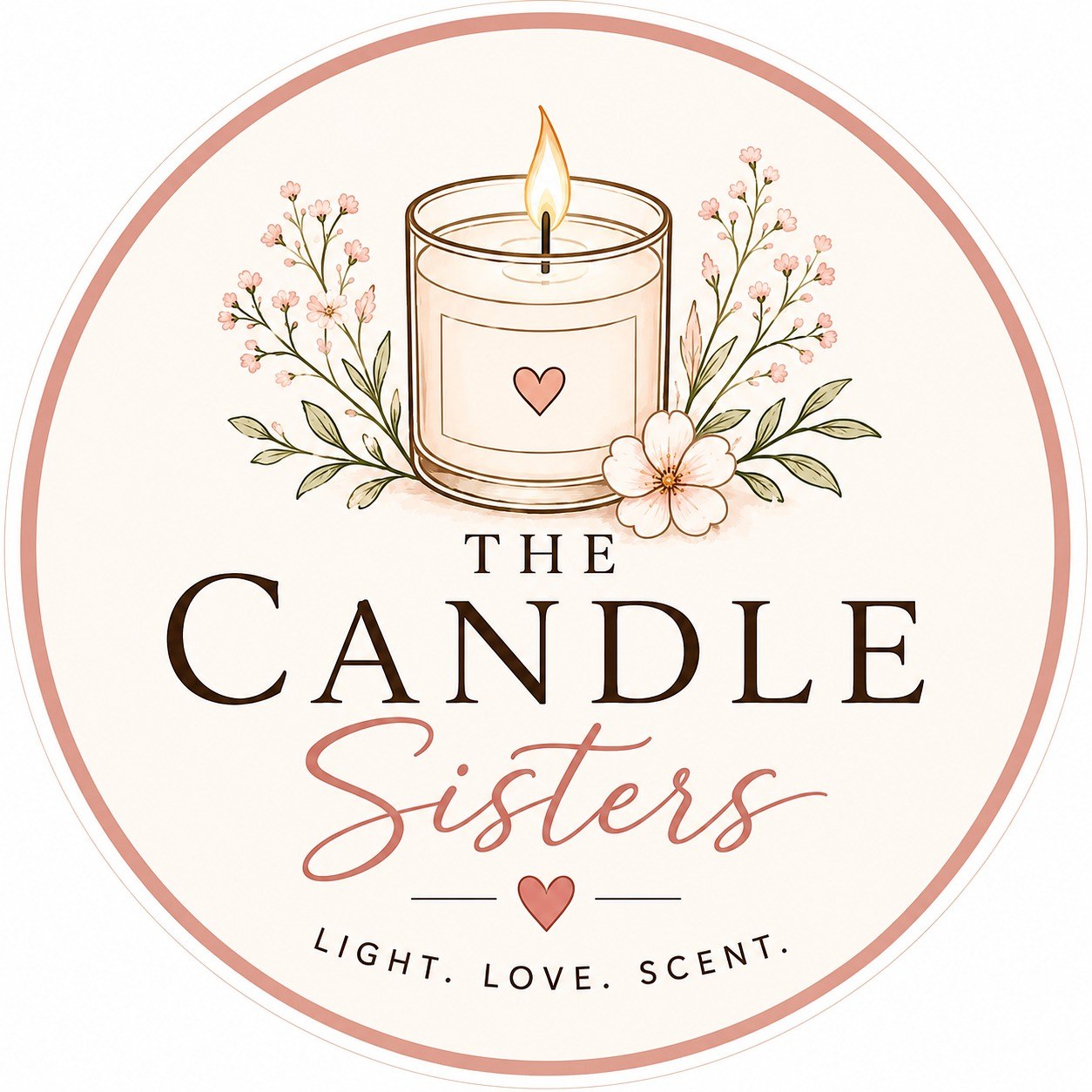 The Candle Sisters logo