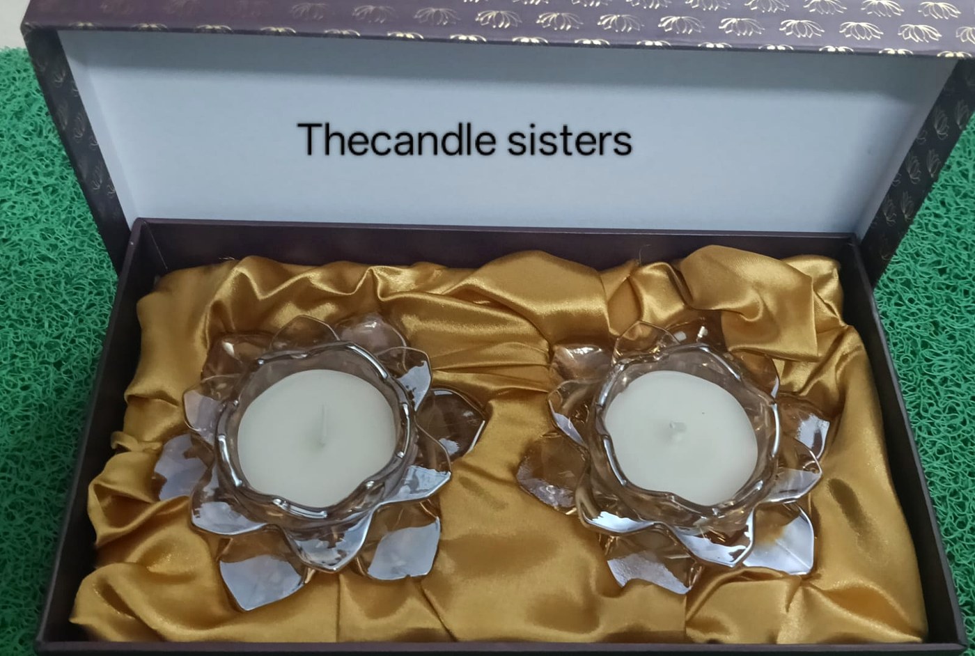 Luxury tealight gift set